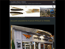 Tablet Screenshot of coutellerie-pitelet.com